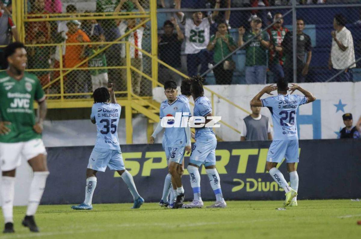 El provocador gesto de jugador de Motagua, niño sorprende a Anangonó y el abrazo de Diego Vázquez con su hijo tras el gol