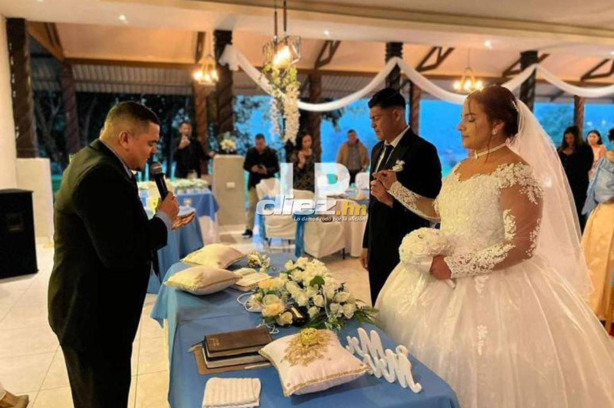 Francisco “Chelito” Martínez sorprende y se casó antes del partido de vuelta del repechaje ante Olancho FC