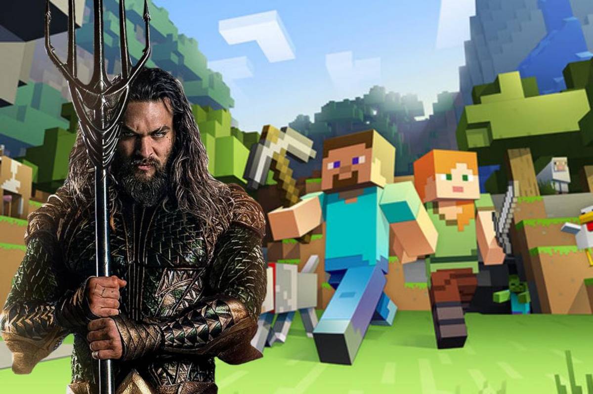 ¿Jason Momoa (Aquaman) será el protagonista de la película de Minecraft? Todo parece indicar que así será