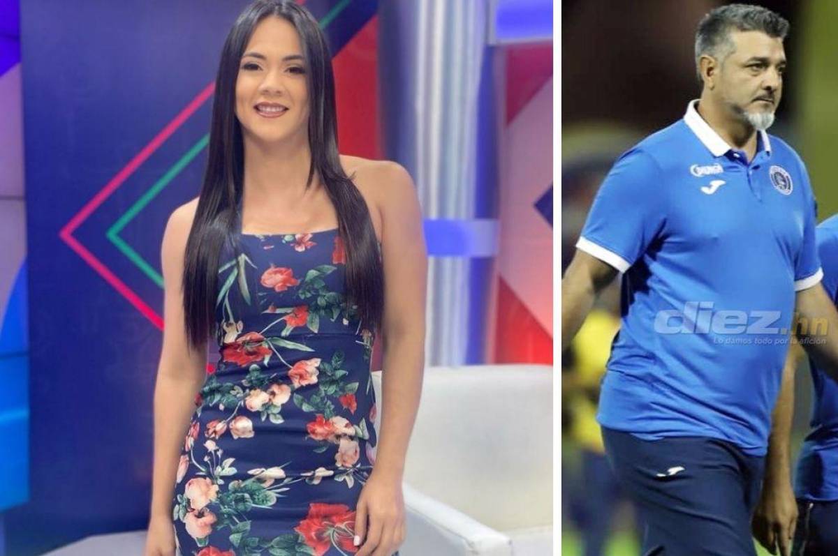 Isabel Zambrano declara públicamente su amor hacia Diego Vázquez tras la salida del DT de Motagua