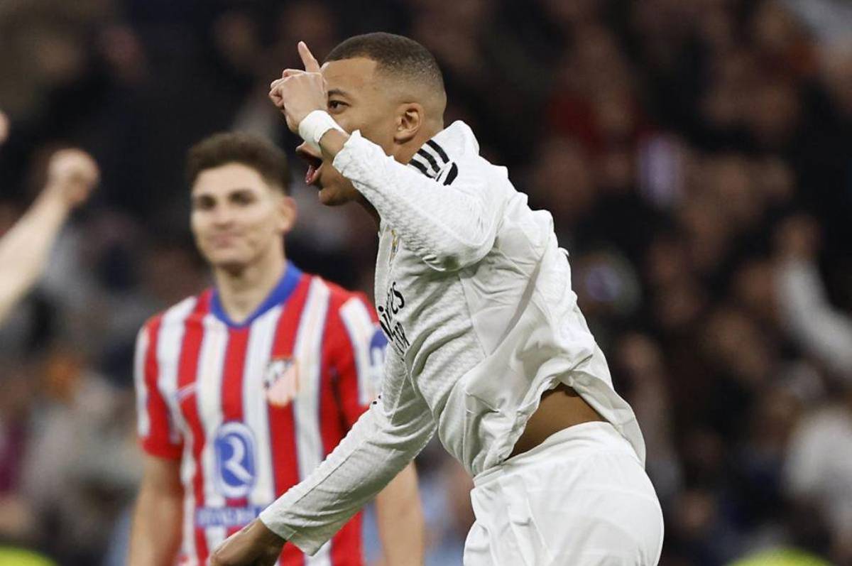 Real Madrid vs Atlético: la IA confirma quién ganará y lo que pasará con Kylian Mbappé en la Champions League