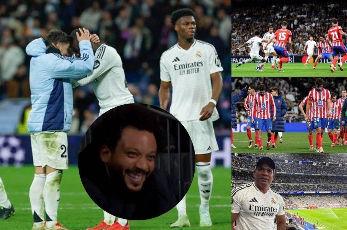 Los feos gestos a Julián Álvarez, el penal no pitado y lo que hizo Marcelo en el Real Madrid - Atlético de Champions