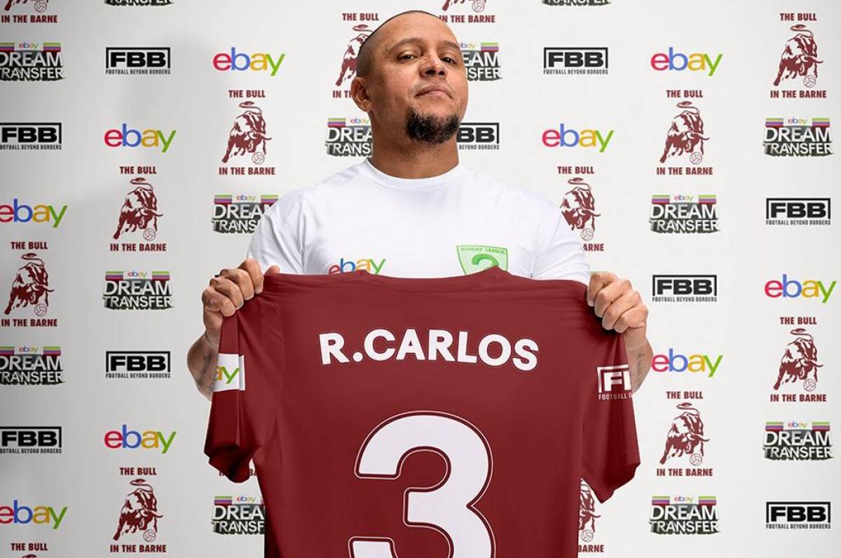 Roberto Carlos regresa al fútbol: el insólito contrato que firmó el brasileño con un equipo inglés