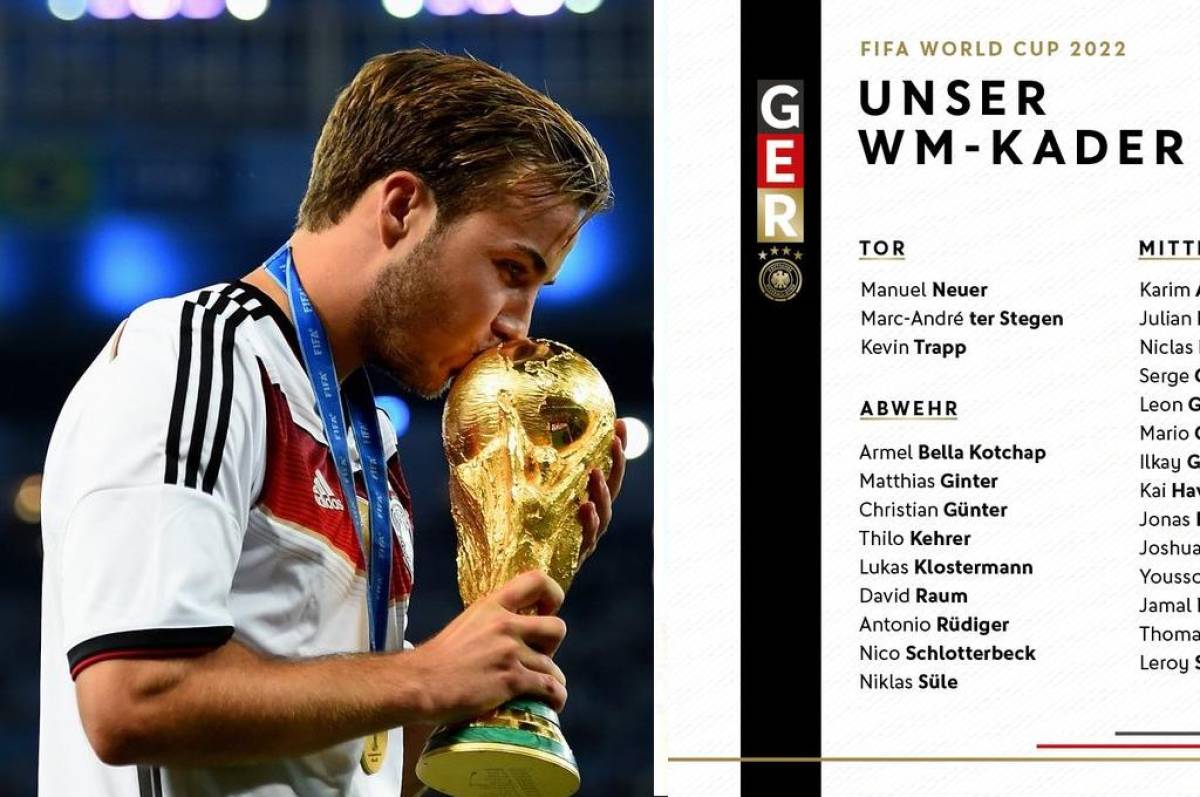 ¡Con sorpresas incluidas! Selección de Alemania gira convocatoria para el Mundial de Qatar 2022