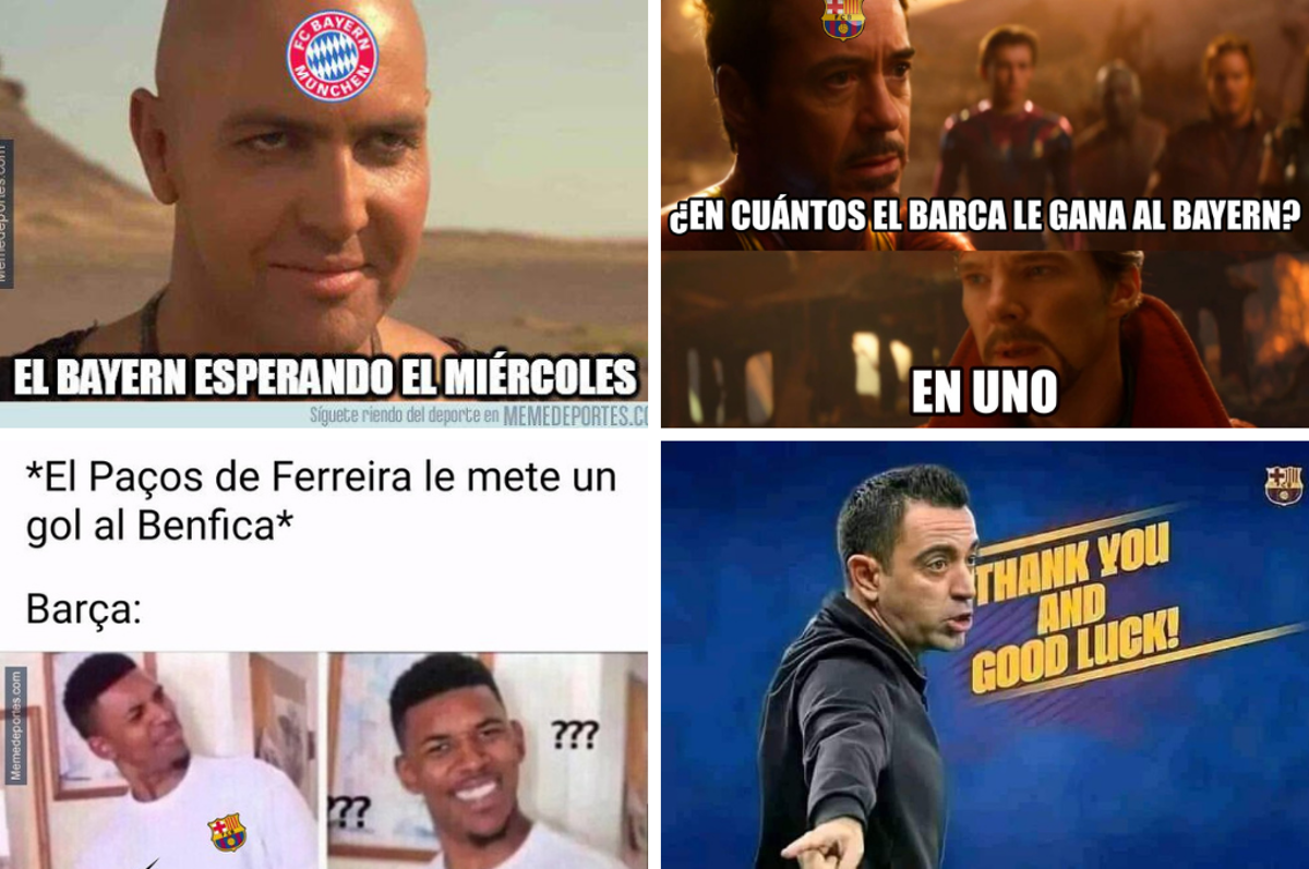 Los memes calientan el Bayern-Barcelona: Hacen pedazos al equipo culé por la posibilidad de jugar Europa League