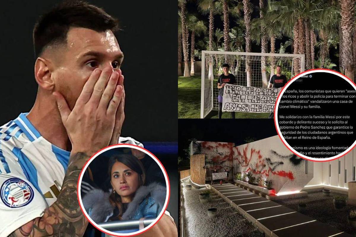 Duro golpe para Messi y Antonela: así fue el vandalismo en su mansión de Ibiza y presidente de Argentina explotó en redes