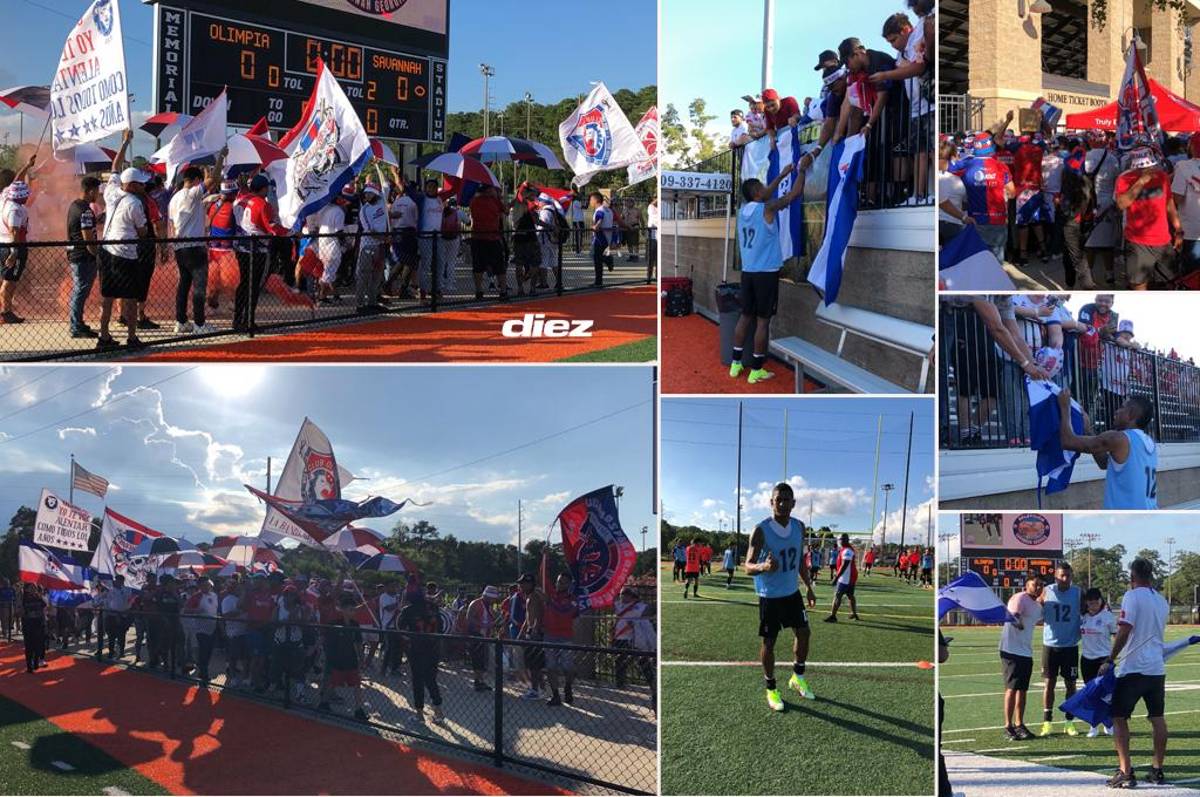 Gran ambiente en el primer partido de Olimpia en su gira por Estados Unidos: Carlo Costly enfrentó a su ex y fue ovacionado