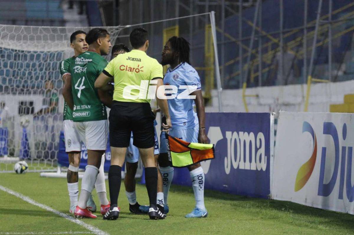El provocador gesto de jugador de Motagua, niño sorprende a Anangonó y el abrazo de Diego Vázquez con su hijo tras el gol