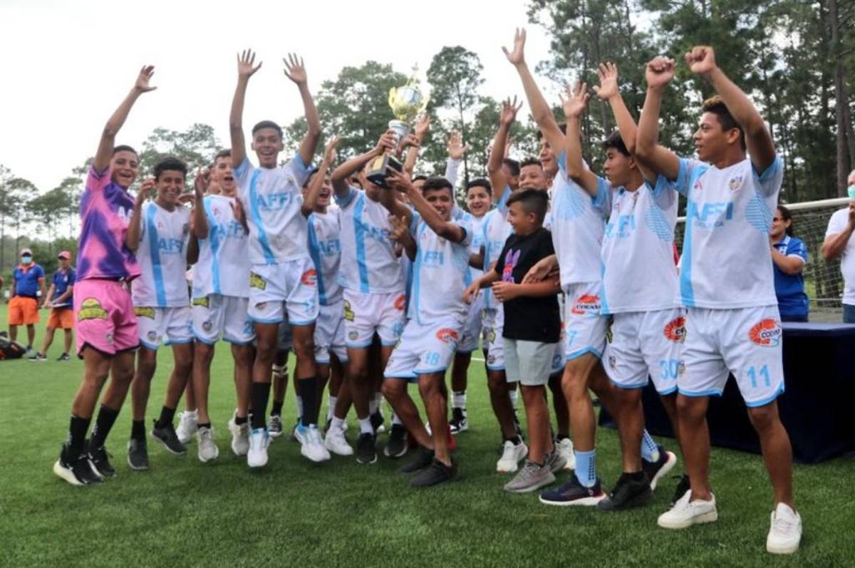 AFFI Academia se consagra campeón Sub-17 de clubes y representará a Honduras en torneo UNCAF