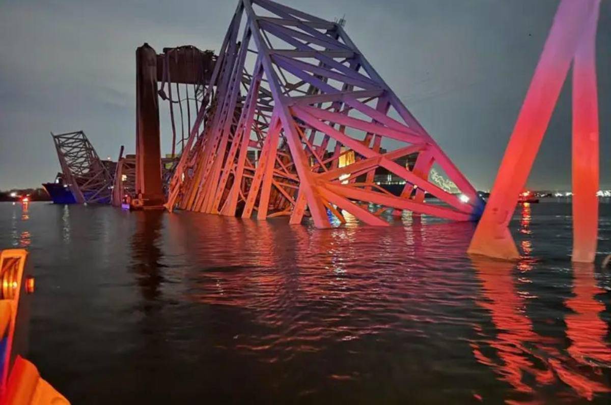 ¿Terrorismo en Baltimore? Las catastróficas imágenes que dejó la caída del puente Francis Scott Key: Cuál fue el motivo del choque