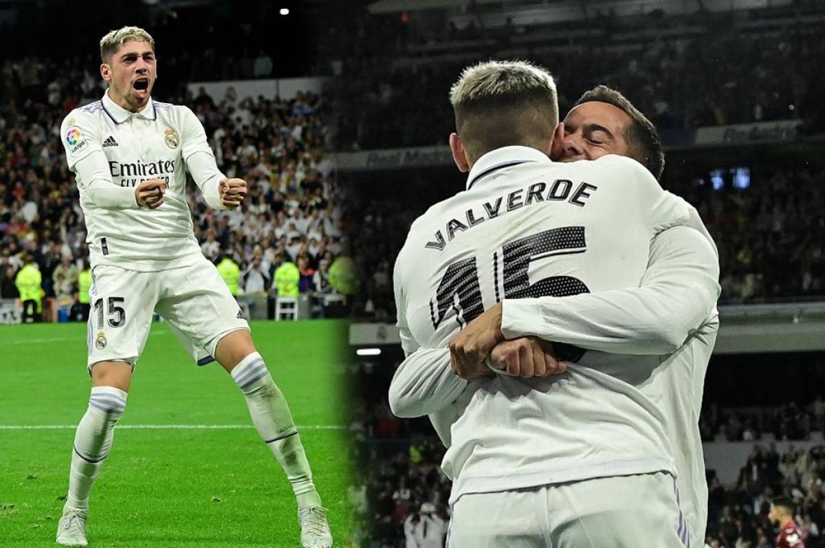 Fede Valverde marcó golazo en el triunfo del Real Madrid sobre el Sevilla para consolidar el liderato de la liga española