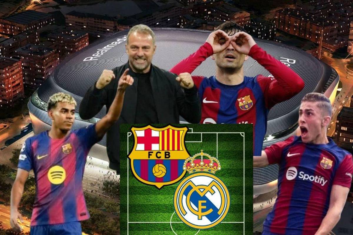 Hansi Flick con cinco bajas: el poderoso 11 titular del Barcelona para bajar de la cima al Real Madrid en el Clásico de España