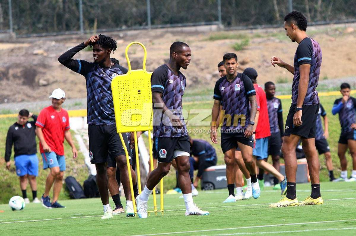 Visita de lujo, las órdenes de Pedro Troglio y las apuestas de Menjívar; así entrenó el Olimpia previo a la final ante Olancho