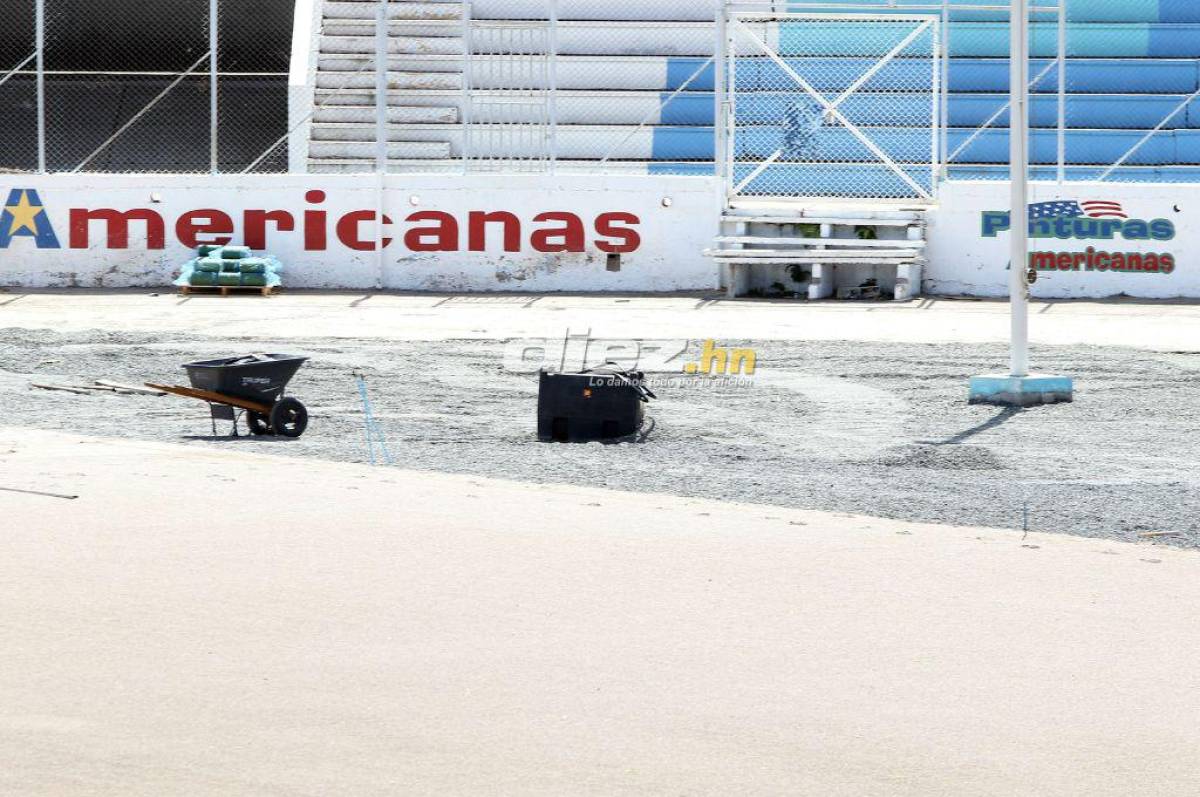 ¡Una belleza! Así luce el estadio Nacional Chelato Uclés con la implementación del césped sintético ¿Cuándo estará listo?