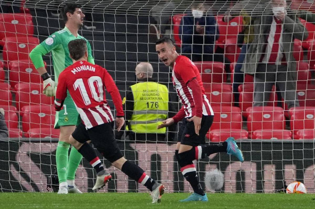 ¡Fracaso merengue! Athletic toma venganza y echa al Real Madrid de la Copa del Rey en los últimos minutos