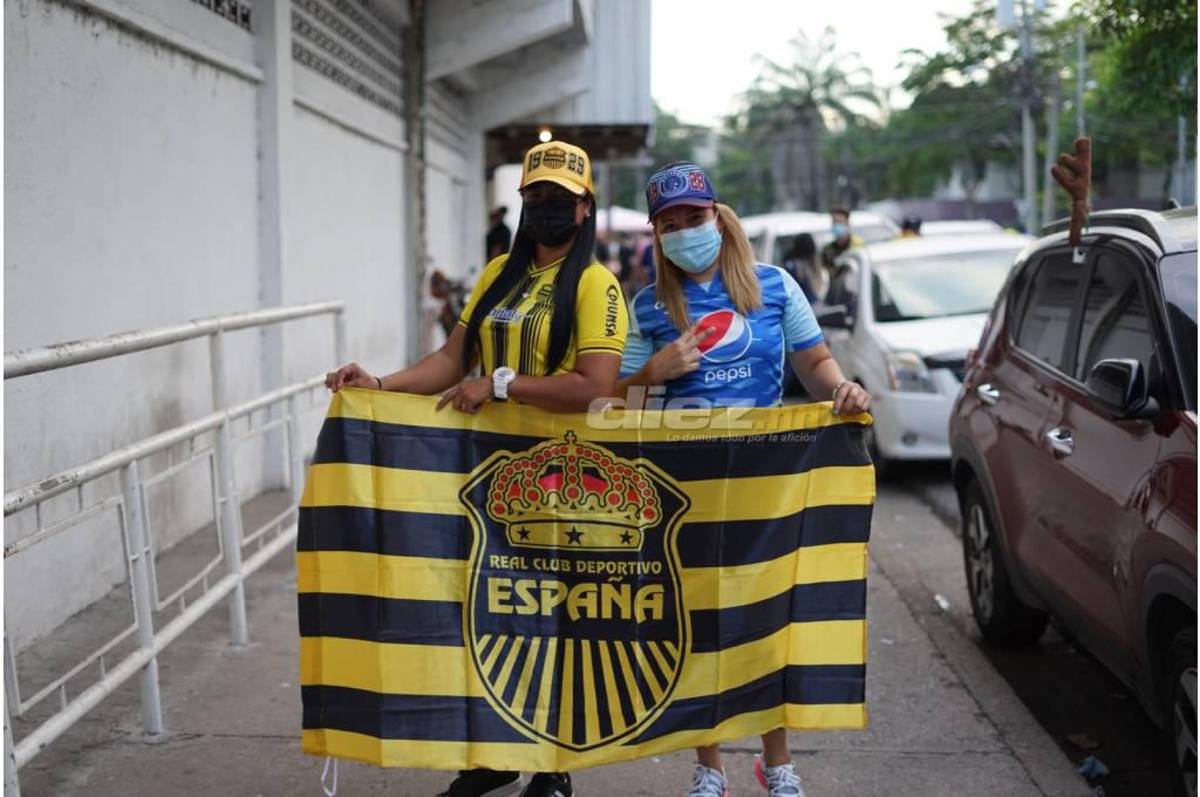 ¡Aficiones unidas y así se prepara la ‘Mega’! El ambiente en el Morazán previo al Real España-Motagua