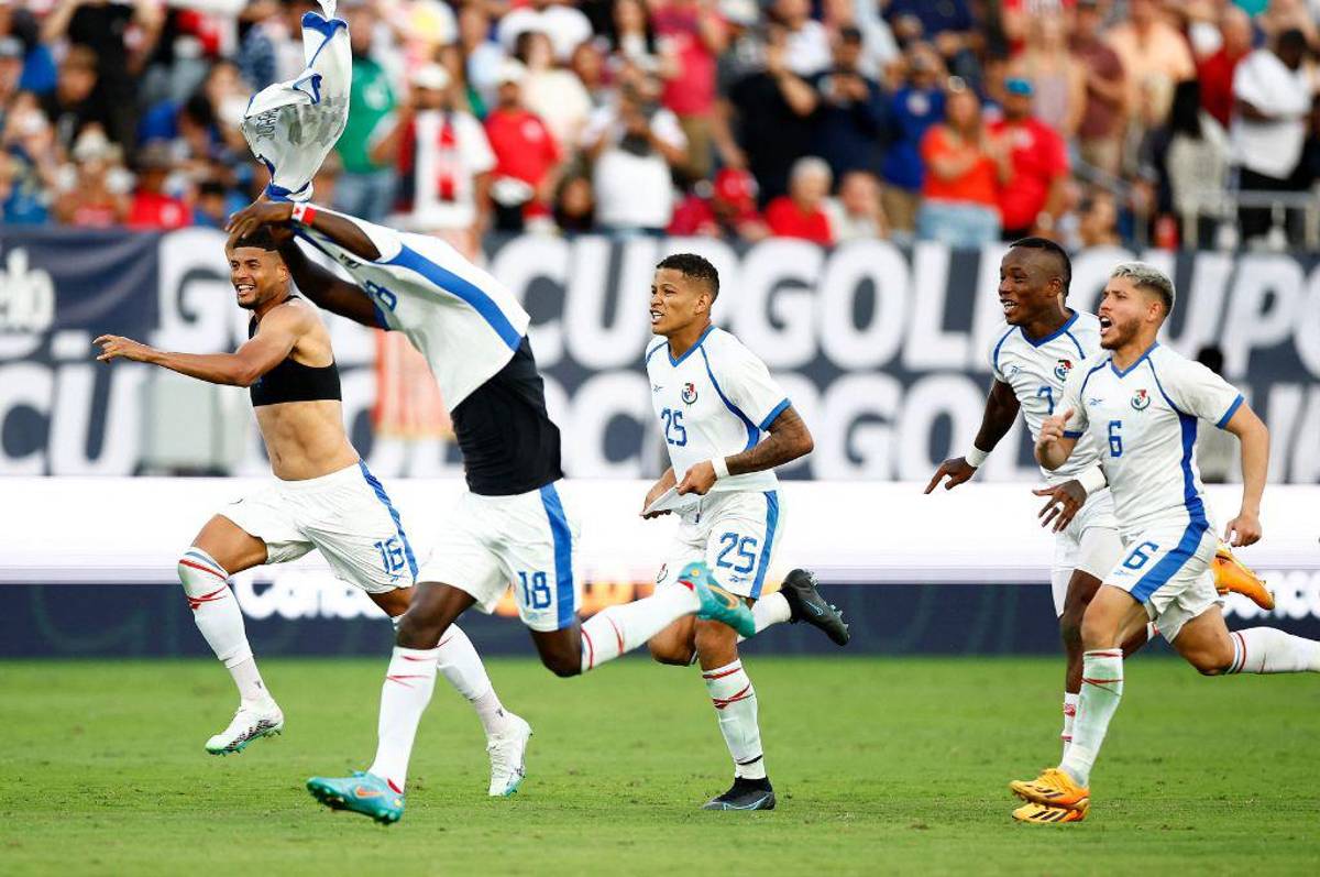 No se vio en TV: La fiesta y euforia de los panameños tras clasificar a la final de la Copa Oro y la tristeza estadounidense