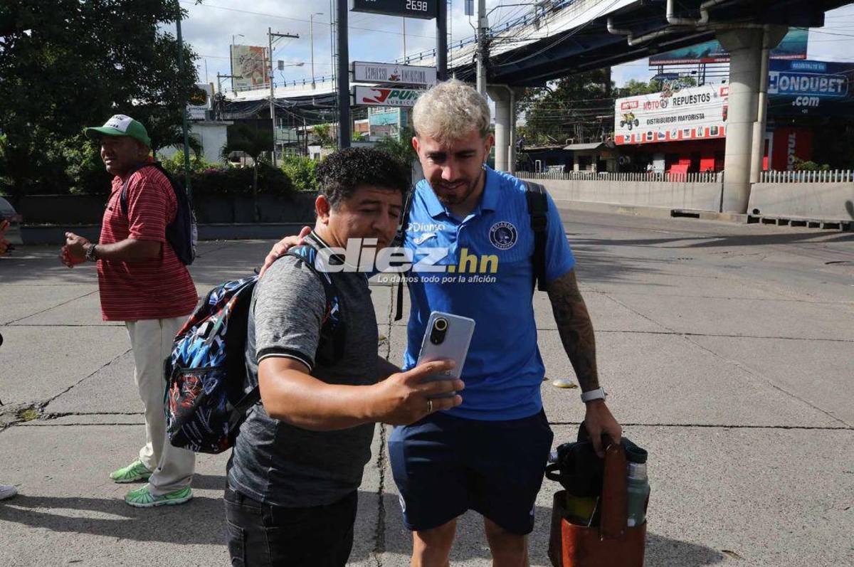 ¿Quiénes viajaron? Así fue la salida del Motagua de Diego Vázquez rumbo a Olancho para disputar el repechaje