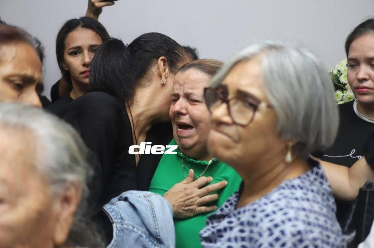 Luto, lágrimas y tremendo respaldo de jugadores y directivos en la sala velatoria de Orinson Amaya, presidente de Marathón