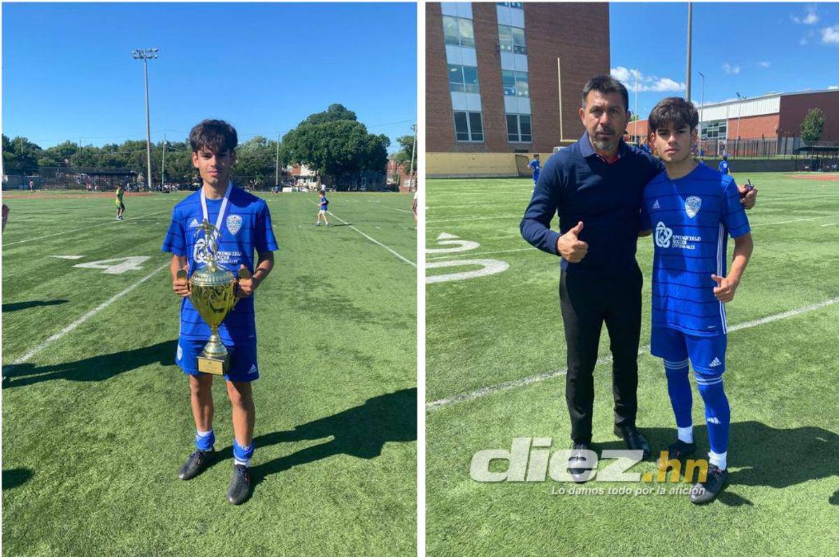 Bryan Santos, la joyita catracha que está a un paso de jugar con la selección de El Salvador ¿Y Honduras?