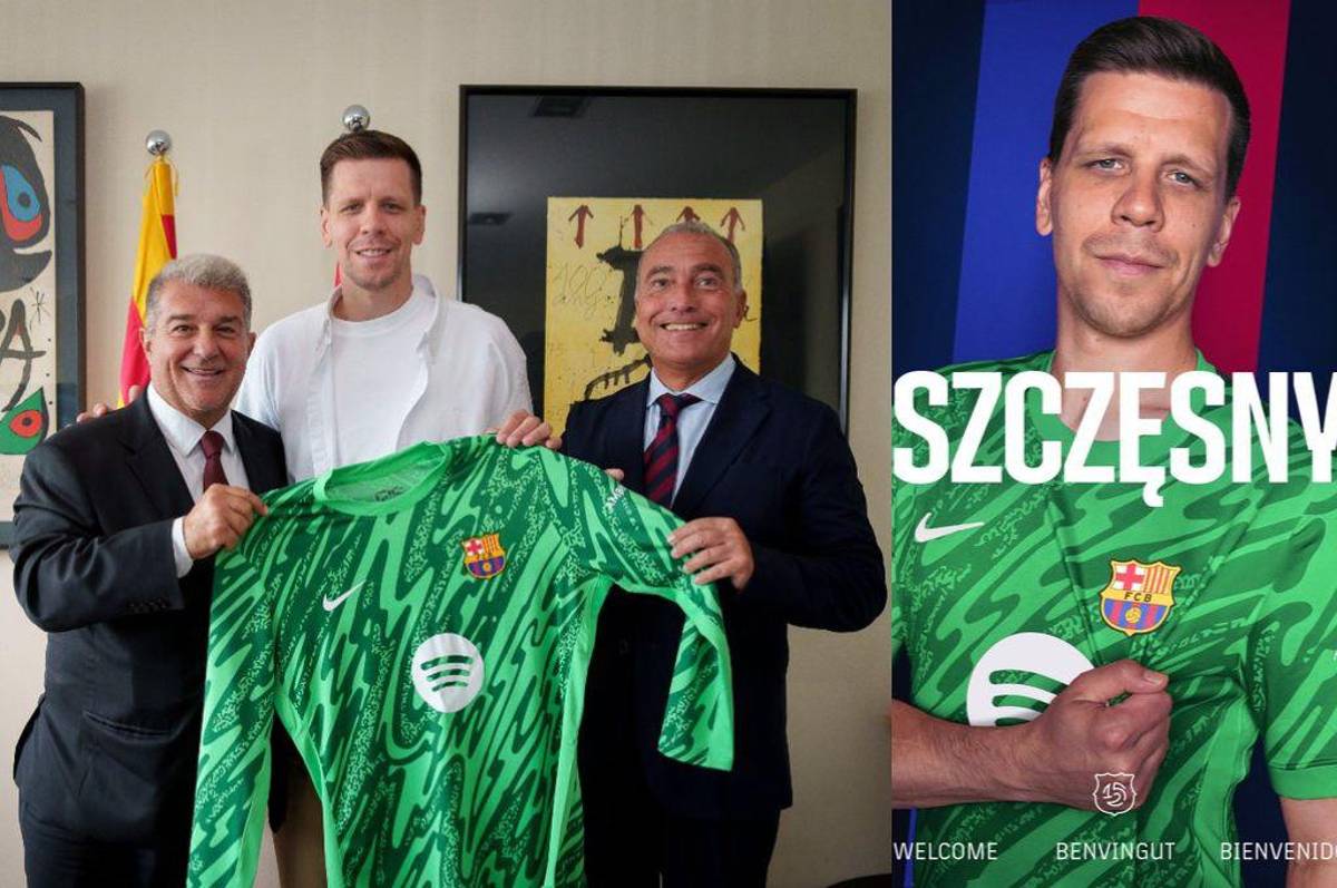 OFICIAL: Barcelona confirma el fichaje de Wojciech Szczesny, salario que ganará y dorsal que usará el portero
