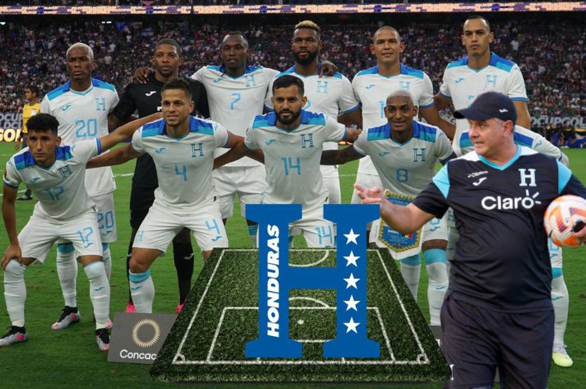Hasta seis cambios podría presentar Honduras: Así sería el 11 de Diego Vázquez ante Qatar por la Copa Oro