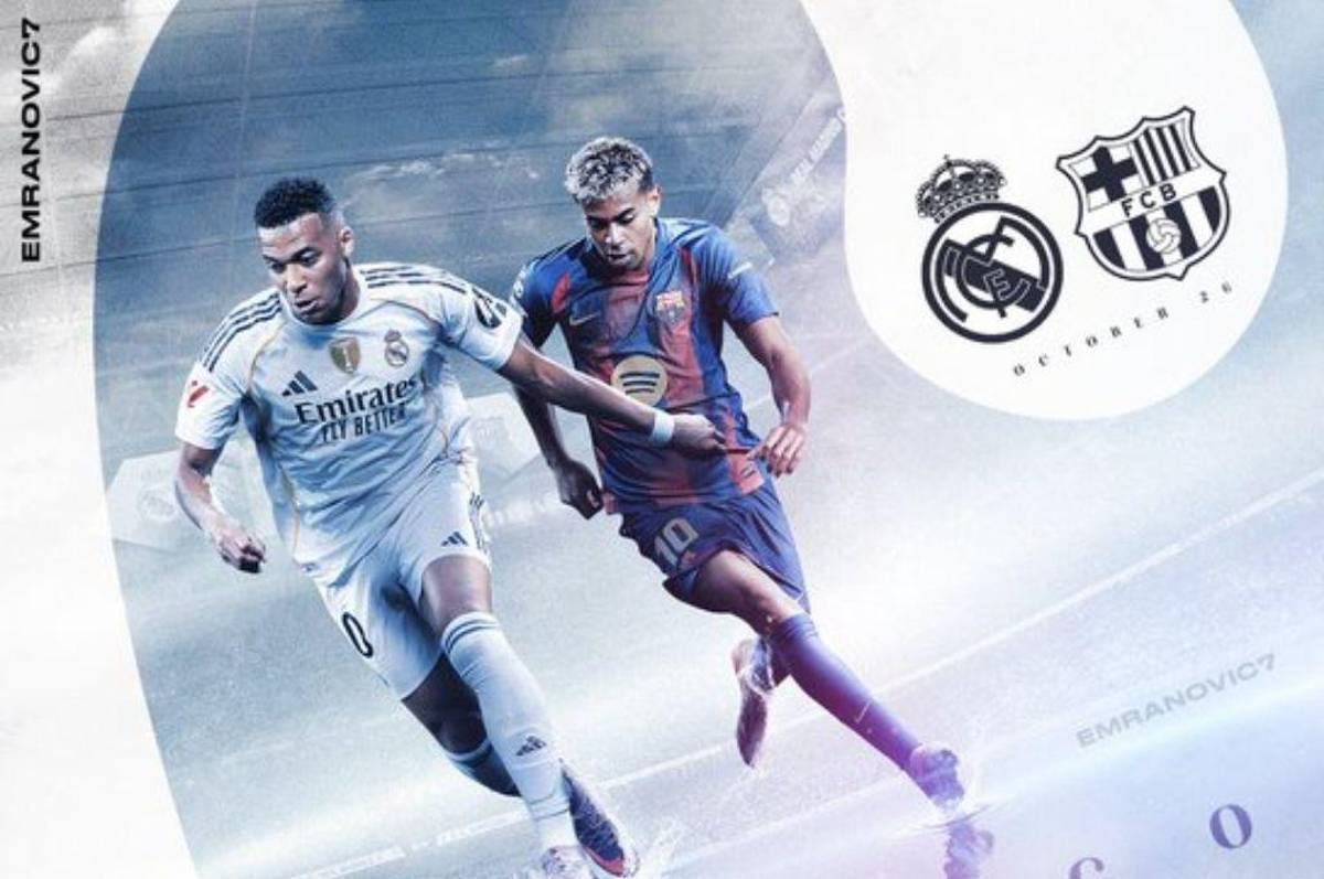 Vini le responde a Yamal, Barcelona estrena camiseta y el tifo que prepara el Bernabéu para recibir al Real Madrid en el Clásico