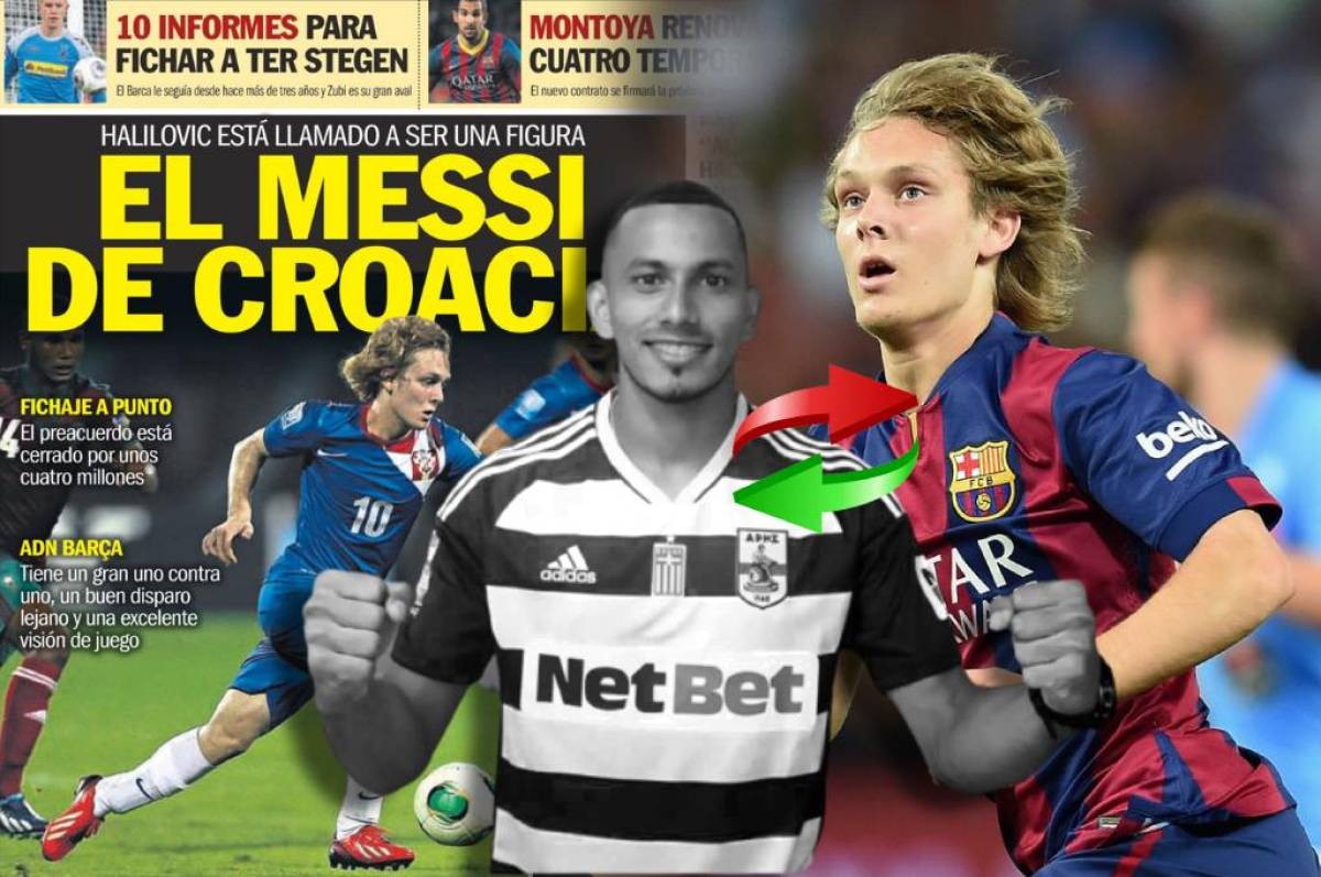 Era el “Messi Croata”: el exBarcelona que reemplazará a Edwin Rodríguez en el Aris de Grecia