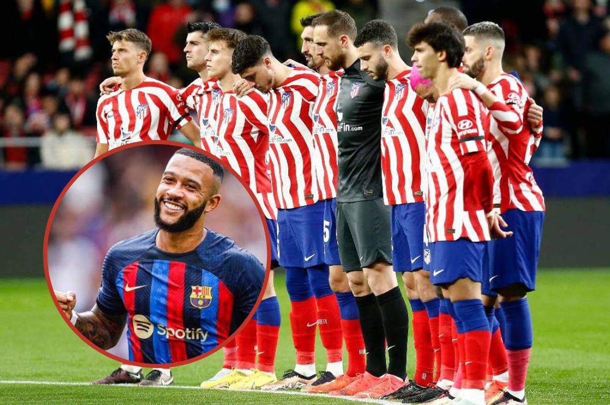 El jugador del Atlético que presiona para fichar por el Barcelona: Depay acabaría la temporada en Madrid