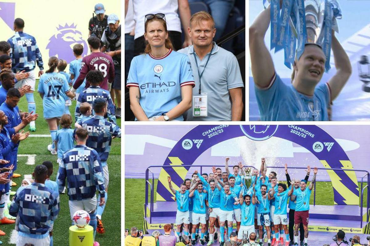 City campeón: Julián, de la mano con las hermanas de Haaland; brutal invasión y los 568 millones en la banca