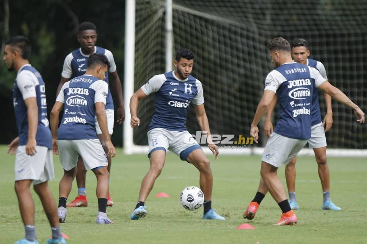 Romell Quioto se ausenta del entrenamiento de Honduras y es la gran duda para el juego contra México en el Olímpico