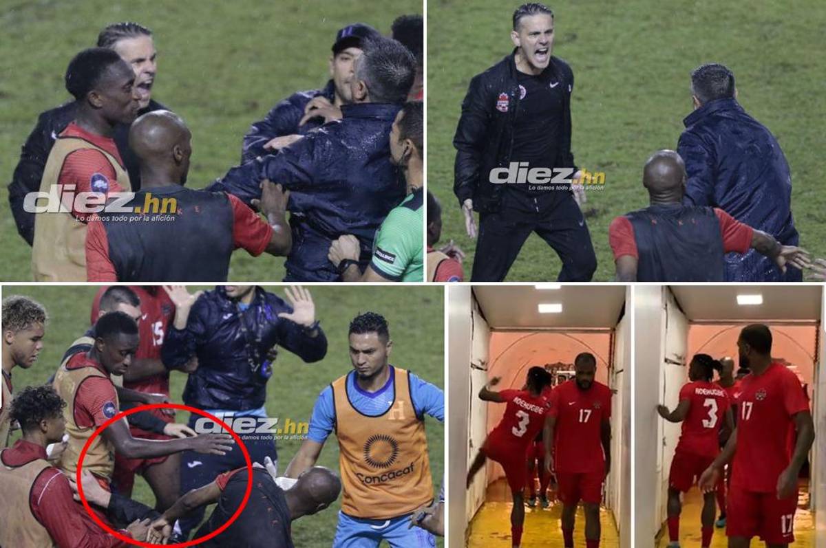 NO SE VIO EN TV: La furia de Herdman contra Diego Vázquez y los jugadores de Canadá perdiendo la cordura en el Olímpico