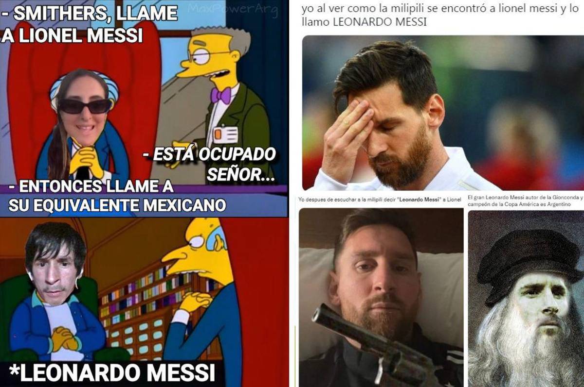 Llama “Leonardo” a Messi y los memes la hacen pedazos: “Sáquenle la ciudadanía, prohíbanle el ingreso al país y la quiero presa”