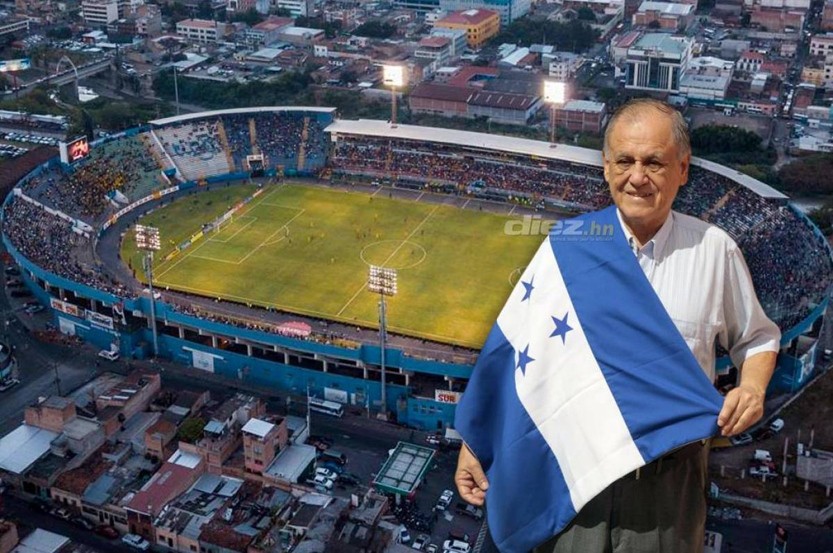 OFICIAL: El estadio Nacional de Tegucigalpa cambia de nombre y pasa a llamarse ‘Chelato Uclés’
