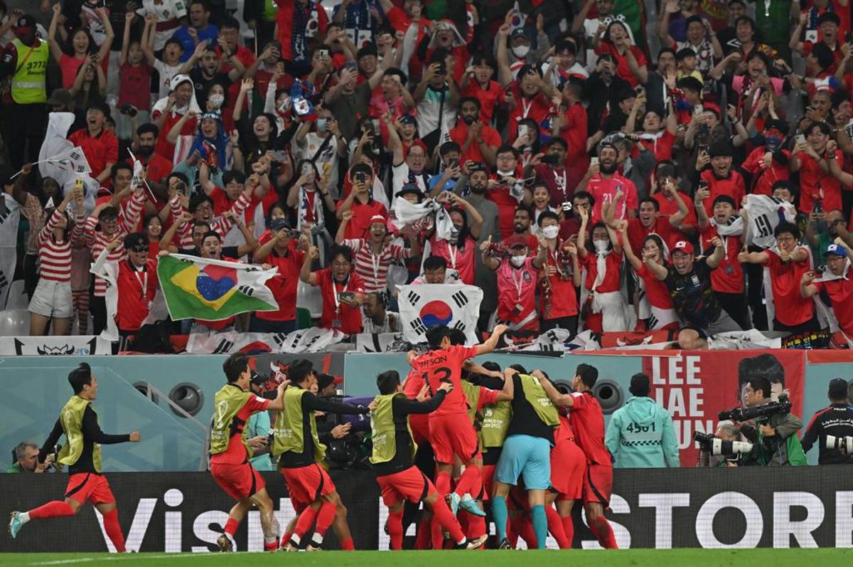 Qatar 2022: Corea del Sur sella su pase a octavos con triunfo agónico ante Portugal