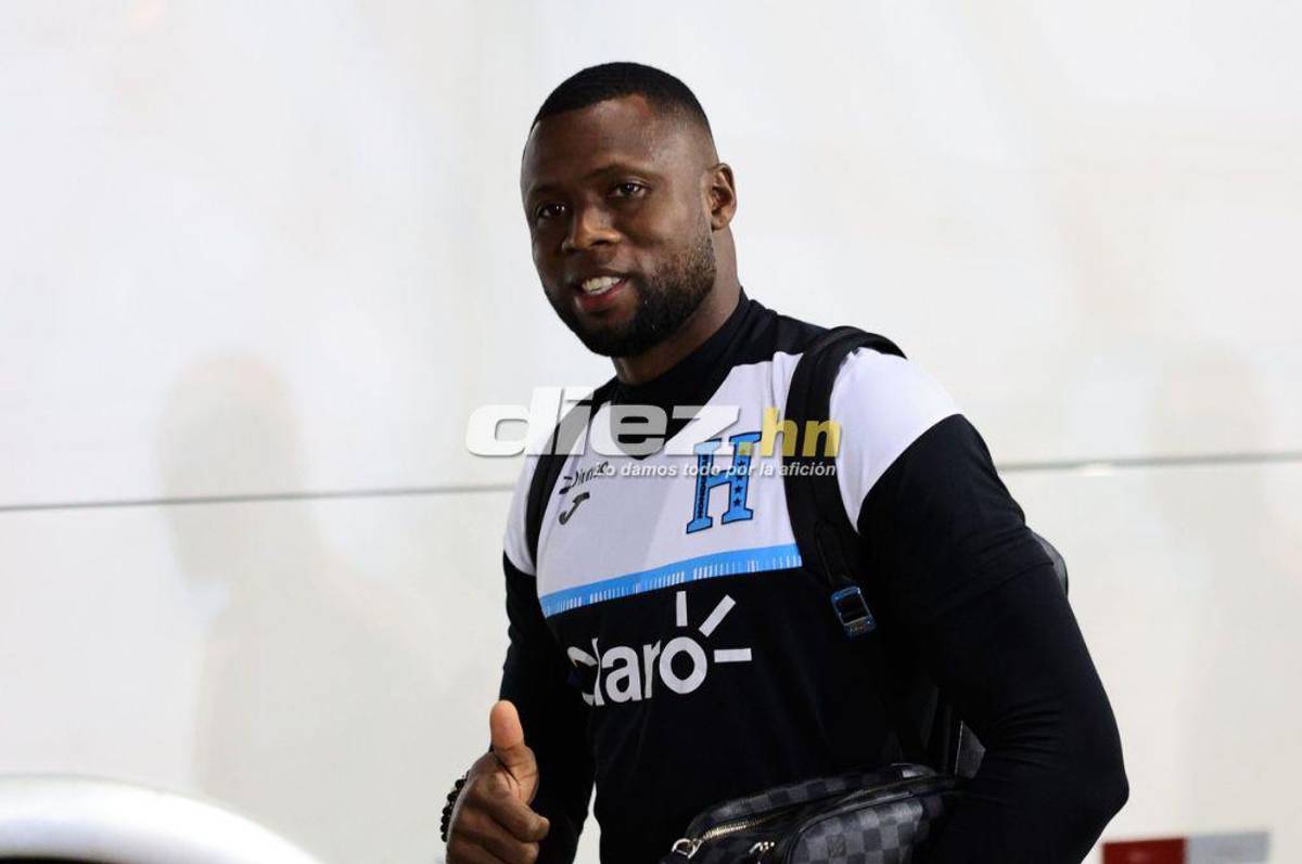 Las primeras imágenes de Yustin Arboleda con la camisa de la Selección de Honduras y un invitado especial en el entreno