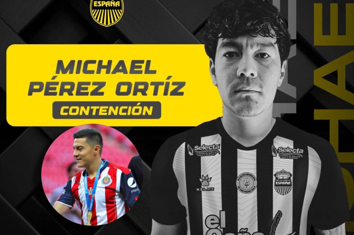 OFICIAL: Real España ficha al mexicano Michael Pérez y confirma una nueva baja para el Apertura 2023