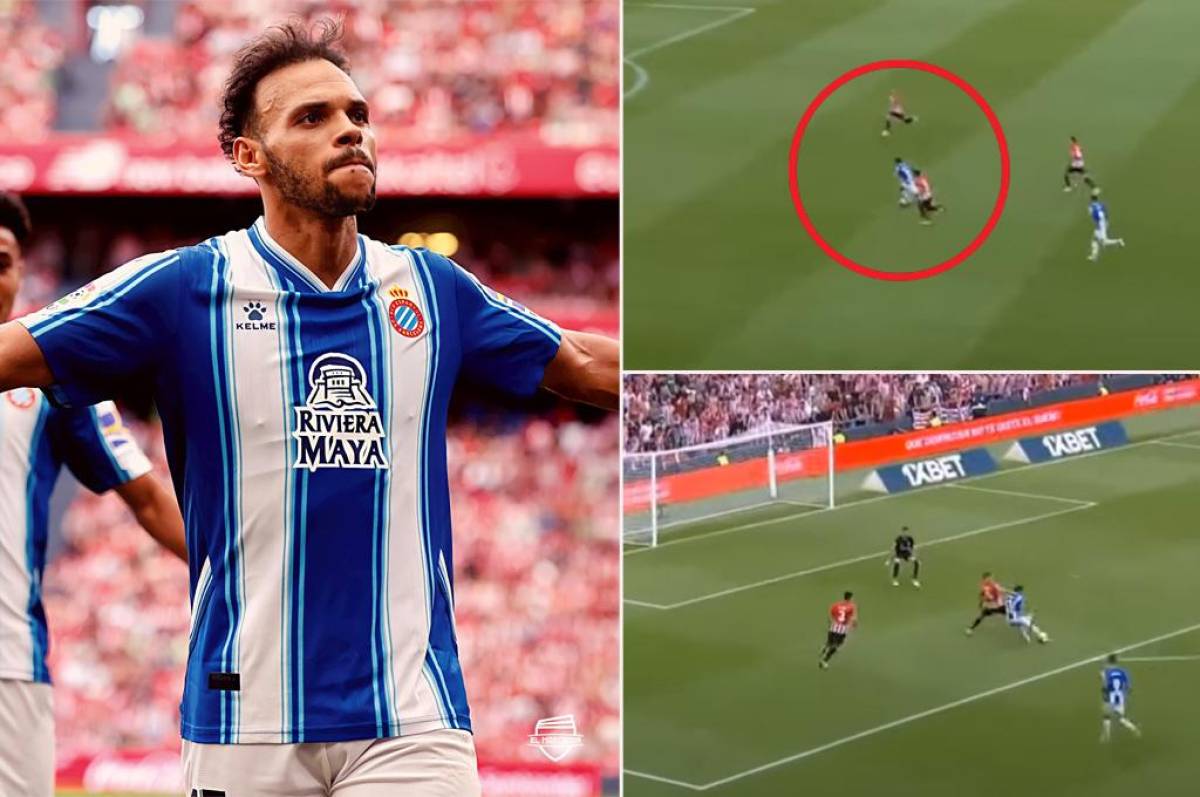 Xavi no lo quería, el Barcelona lo echó y hace esto con su nuevo club: el golazo de Braithwaite para romper la mala racha del Espanyol en LaLiga