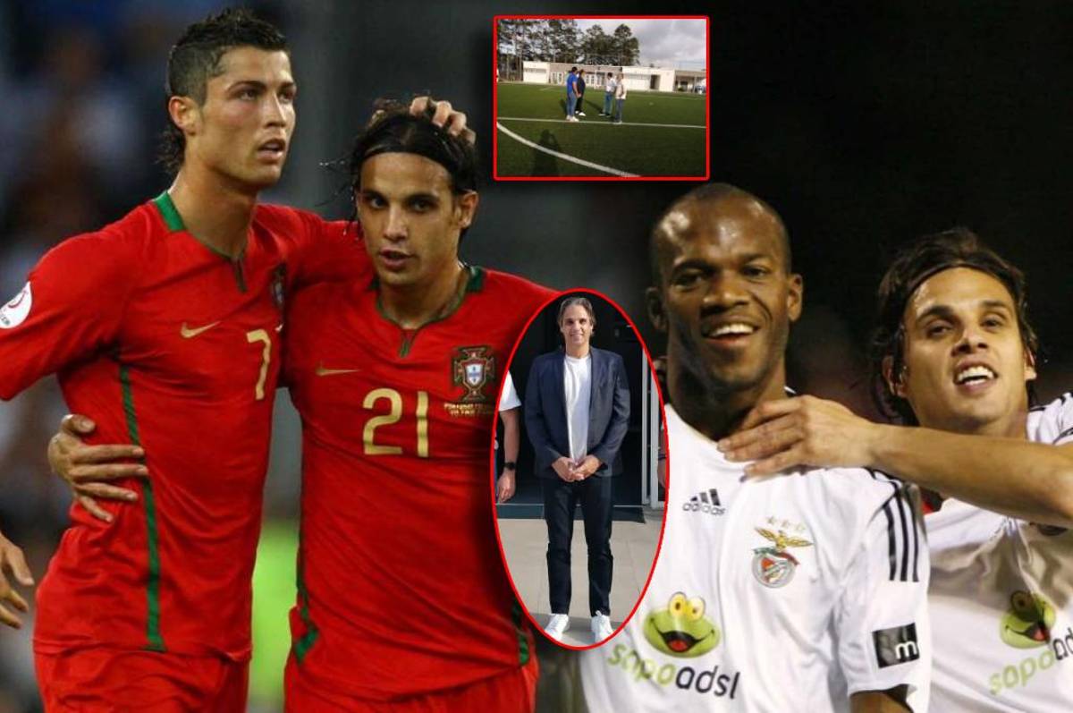 Fue compañero de Cristiano Ronaldo y David Suazo: exfigura europea visita Honduras para fortalecer proyecto de Fenafuth