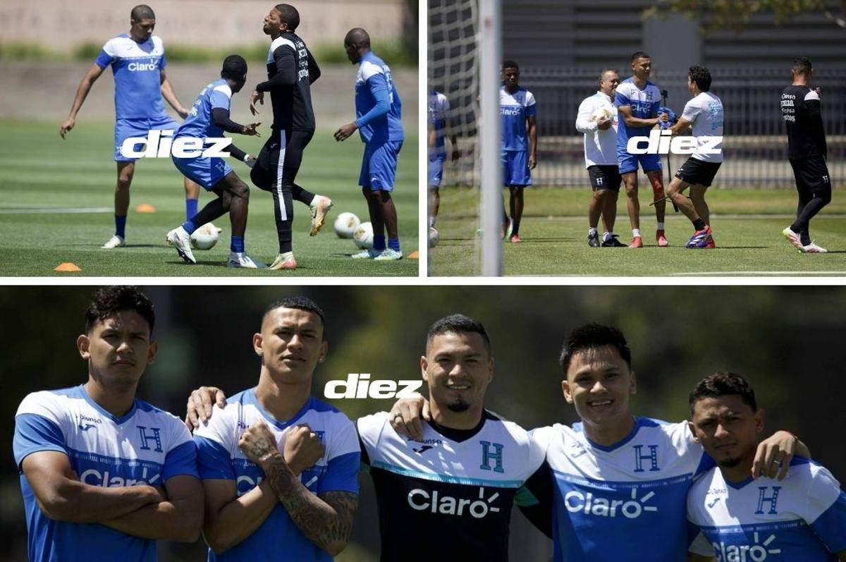 Honduras entrena entre alegría, bromas y confianza de cara al duelo ante Panamá por los Cuartos de final de Copa Oro