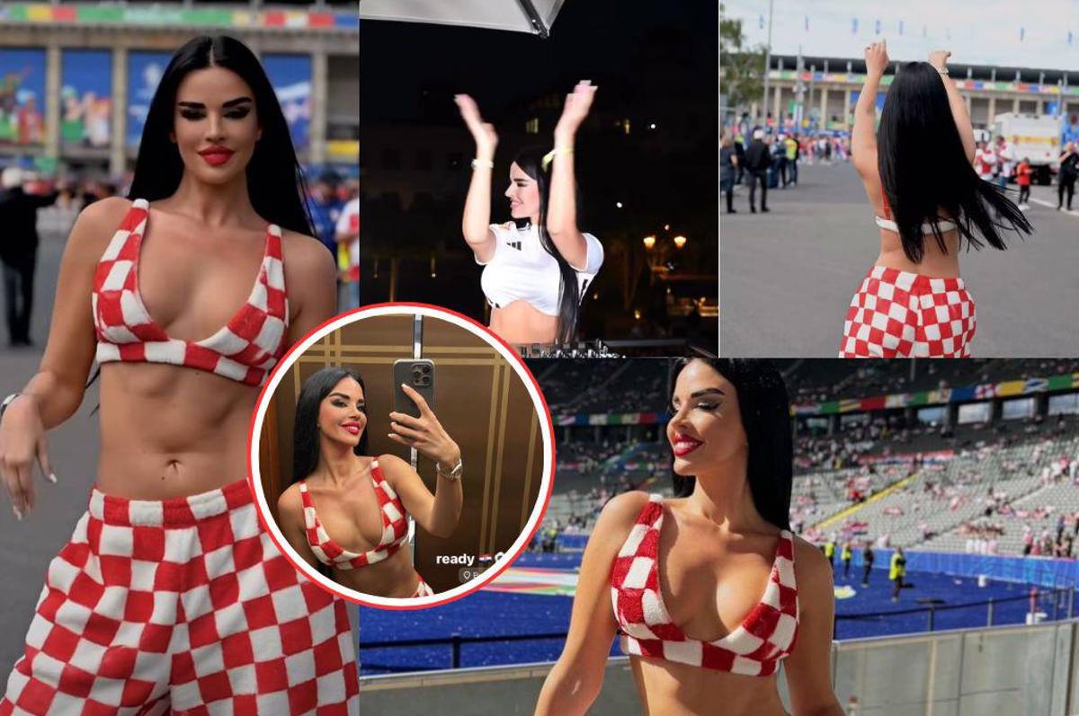 Ivana Knoll luce nuevo atuendo y ‘conquista’ la Eurocopa con su hermoso físico: ¿Traicionó a Croacia?