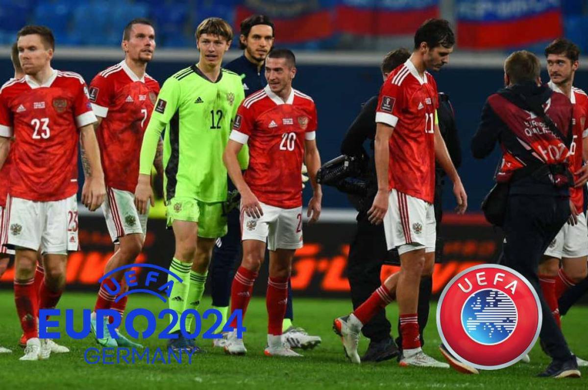 UEFA deja fuera de la Eurocopa 2024 a Rusia y ¿los equipos?