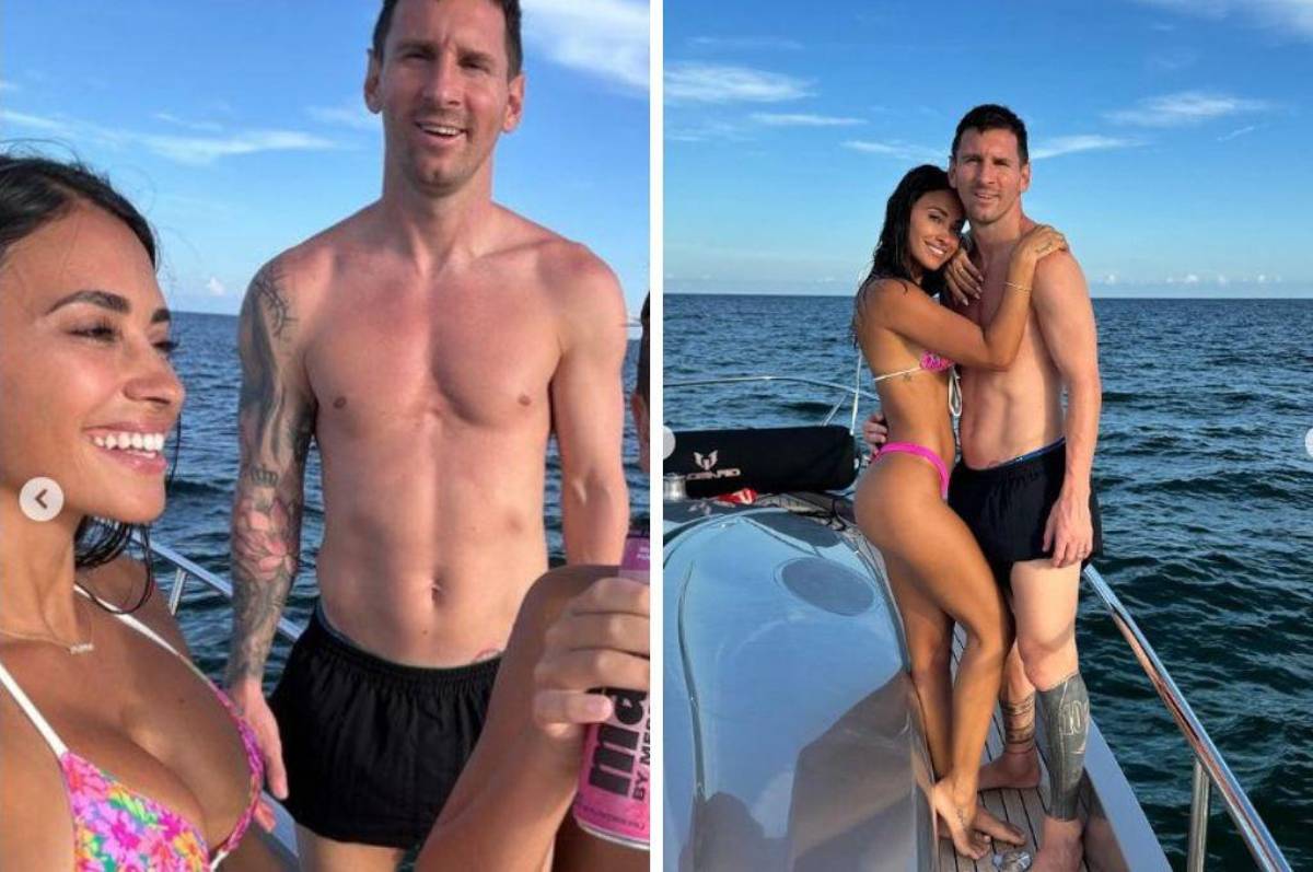 Las nuevas fotos de la espectacular Antonela Roccuzzo y Messi disfrutando del verano en Estados Unidos