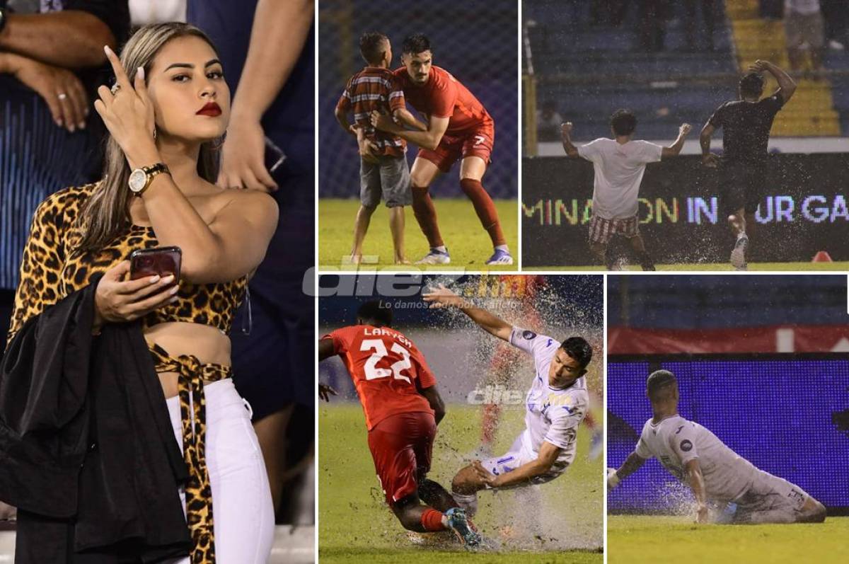 Júbilo en el Olímpico: Aficionados invaden la cancha en medio del triunfo de Honduras sobre Canadá en Liga de Naciones