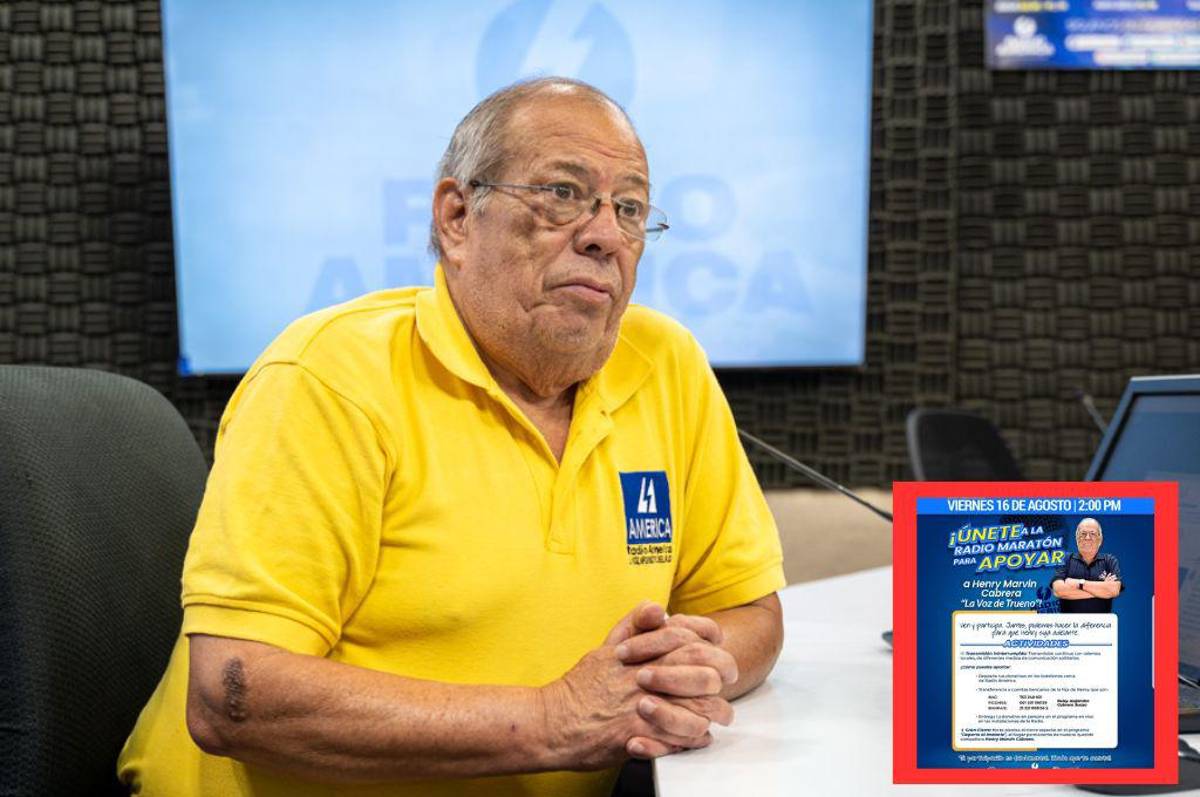 Una voz de oro: ¿Cómo se puede ayudar al periodista Henry Marvin Cabrera quien lucha por su vida?