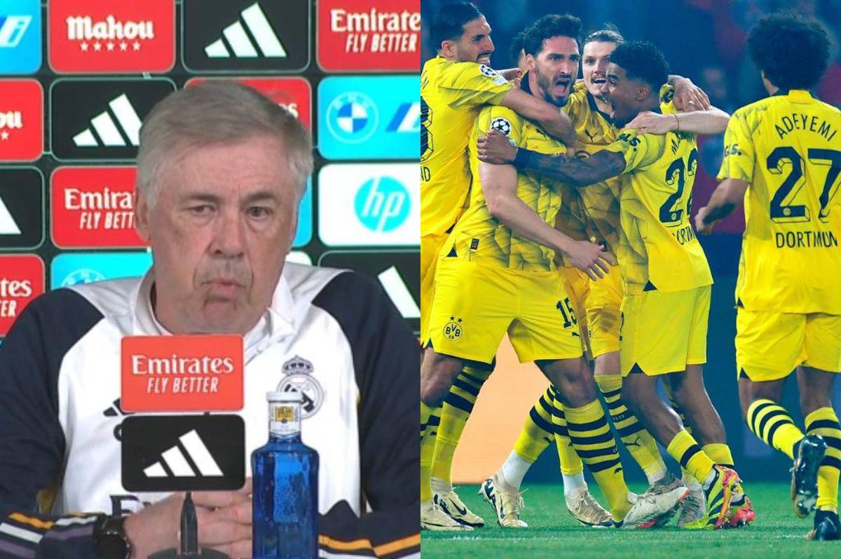El problema que tiene Real Madrid para la final de Champions contra el Dortmund y la reacción de Ancelotti