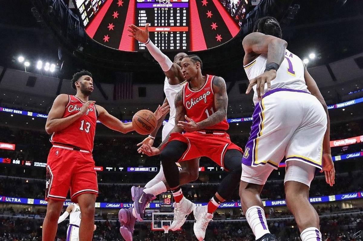 Los Lakers caen nuevamente y esta vez ante los Chicago Bulls