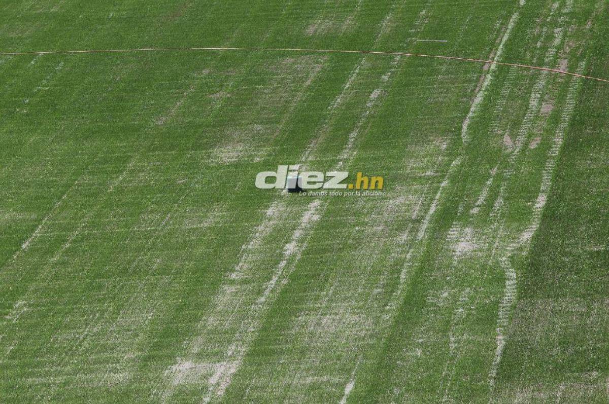 ¡Una belleza! Así luce el estadio Nacional Chelato Uclés con la implementación del césped sintético ¿Cuándo estará listo?