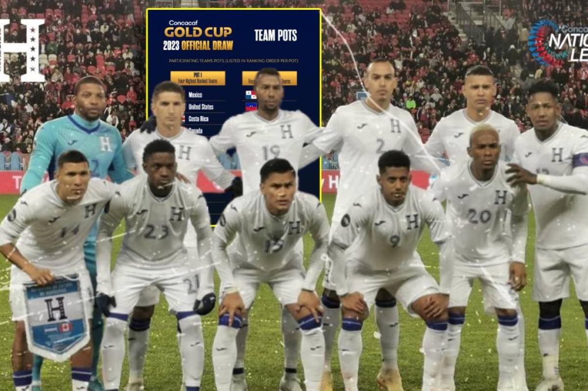 Honduras, entre las peores selecciones de la Copa Oro 2023: Concacaf anuncia bombos y así se desplomó la Bicolor