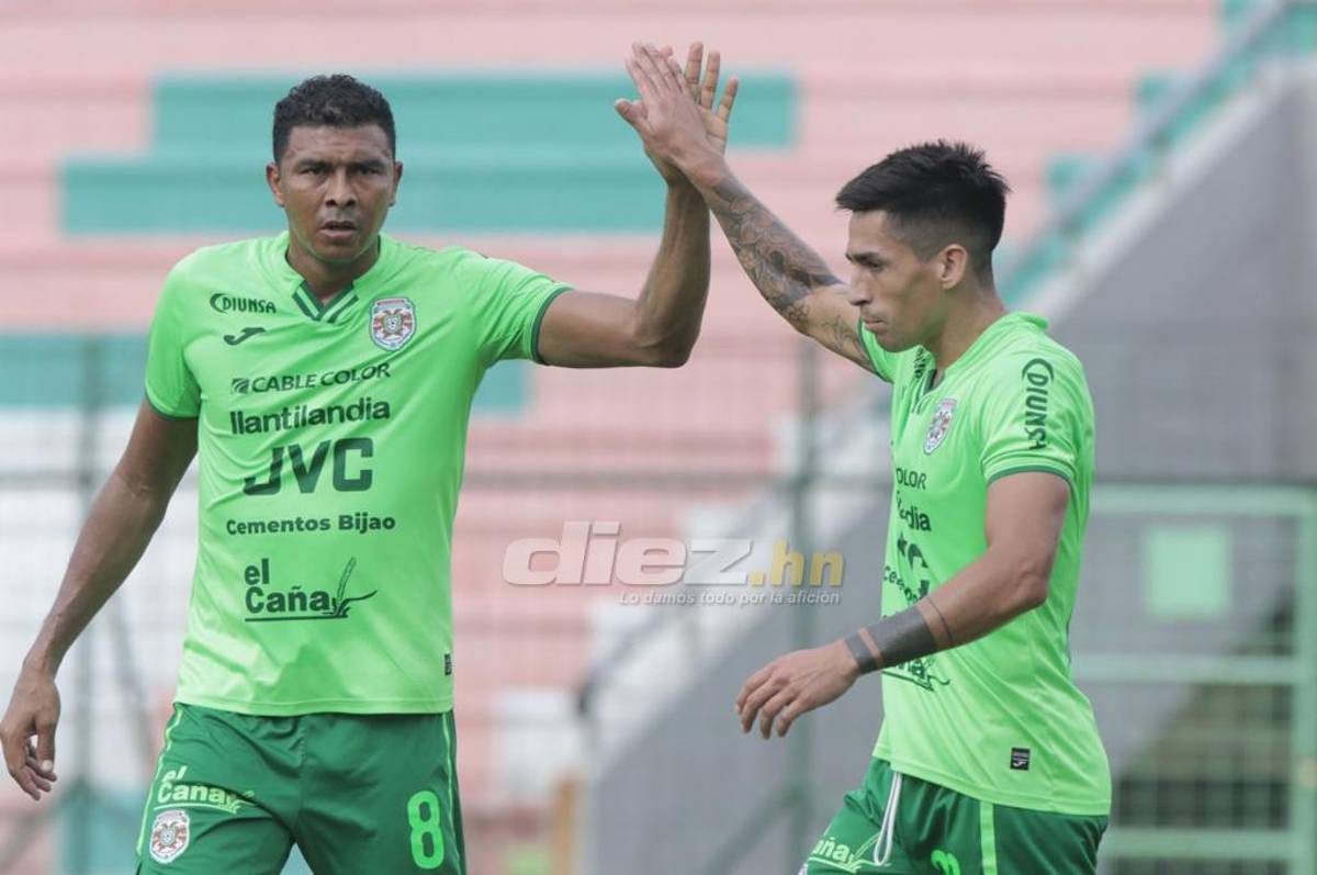 Marathón le receta paliza al Atlético Junior en partido amistoso disputado en San Pedro Sula